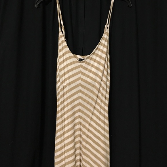 Striped maxi dress