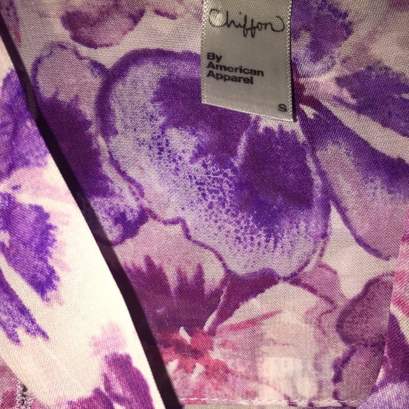 American apparel floral button up - Picture 2 of 4