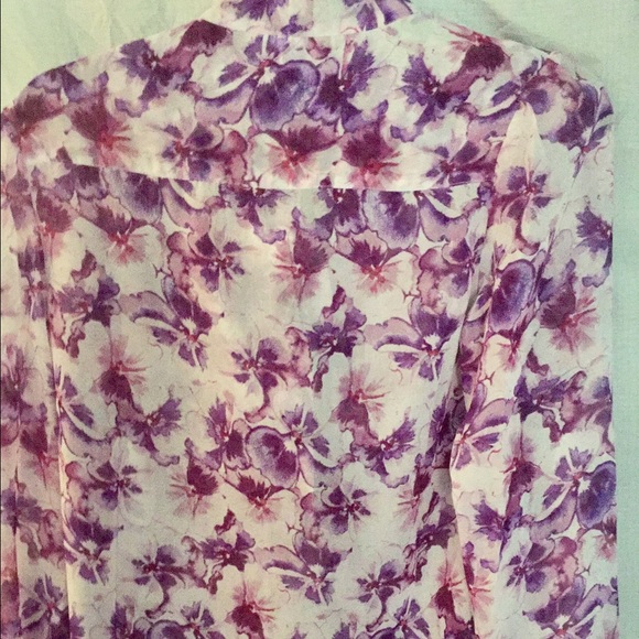 American apparel floral button up - Picture 3 of 4