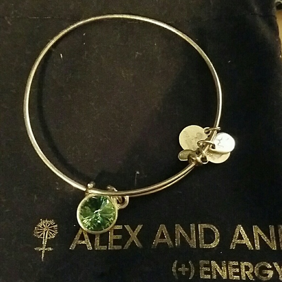 August birthstone Alex and Ani