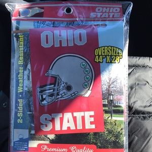 Oversized Ohio State flag