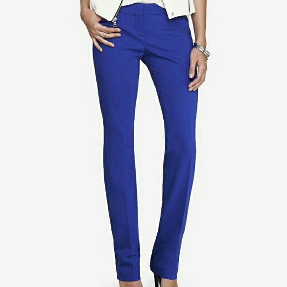 SOLD Express Columnist Barely Boot Royal Blue - Picture 2 of 2