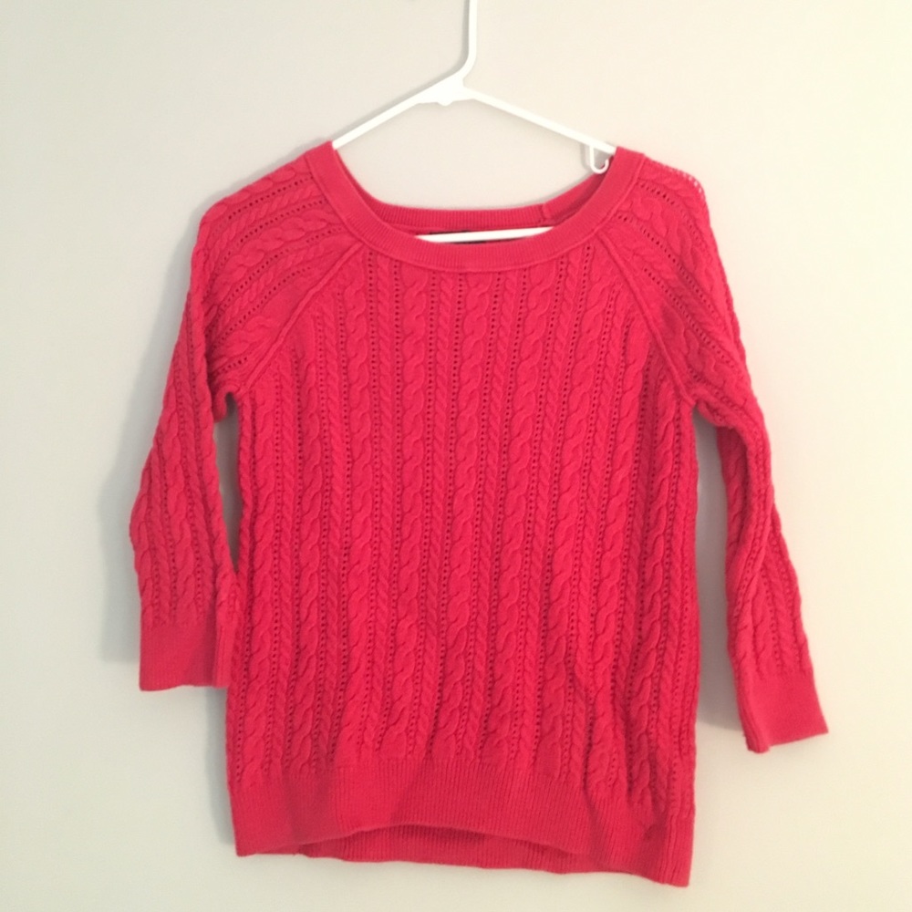 Red sweater
