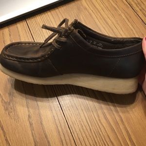 Brown Clark Wallabees (same as before)