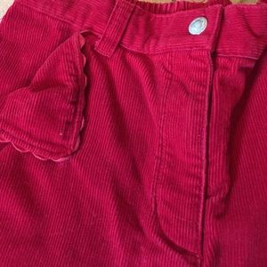 Hanna Andersson Red Corduroy Pants