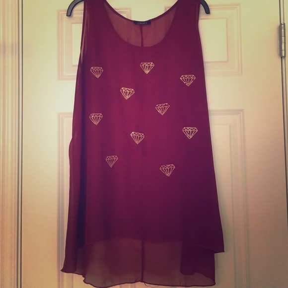 Long Flowy Cover Tank