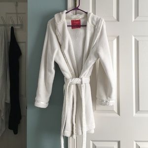 White robe with hood