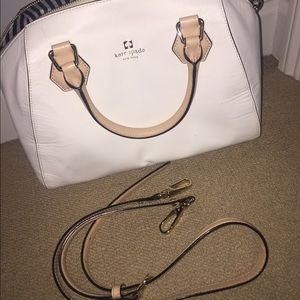 White Kate Spade Purse