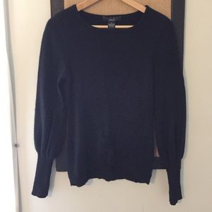 100% cashmere black sweater
