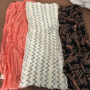 LAST CHANCE TO BUY ! 3 infinity scarves!