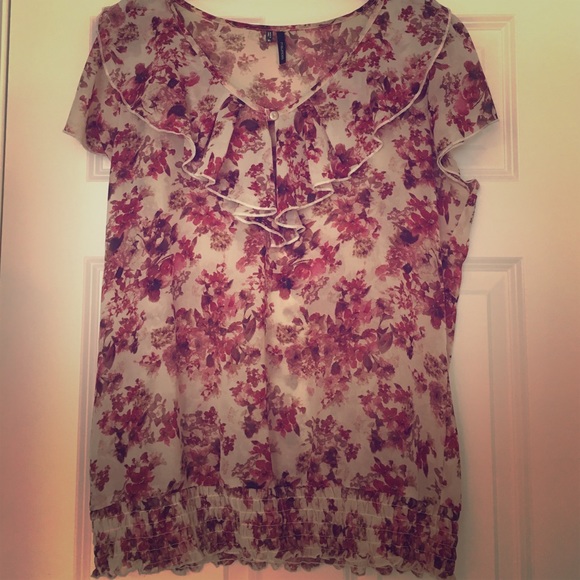 Flowery Flowy Dress Top