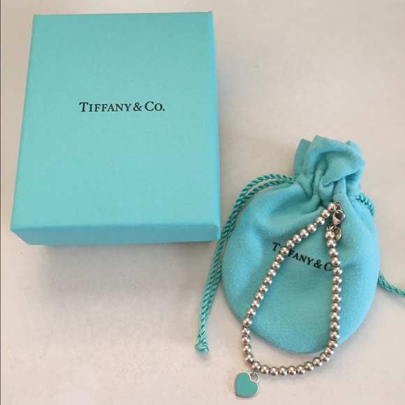 Return to Tiffany Beaded Bracelet in blue