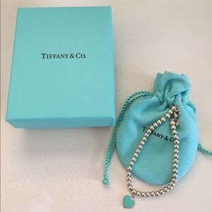 Return to Tiffany Beaded Bracelet in blue