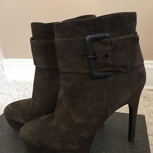 Via Spiga Demetra Olive Boots