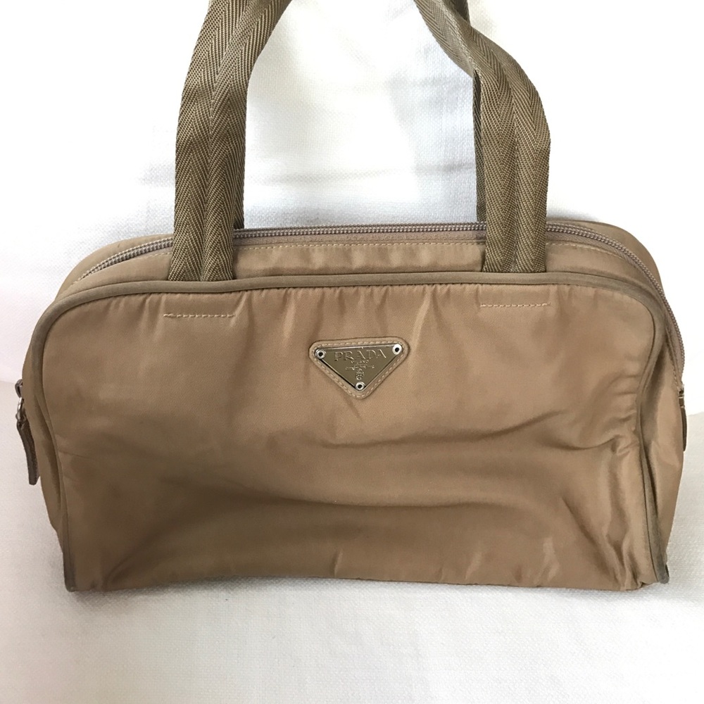 Prada bag, olive-beige color. LOWEST