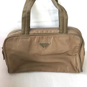 Prada bag, olive-beige color. LOWEST