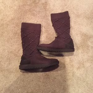 Knit ugg boots