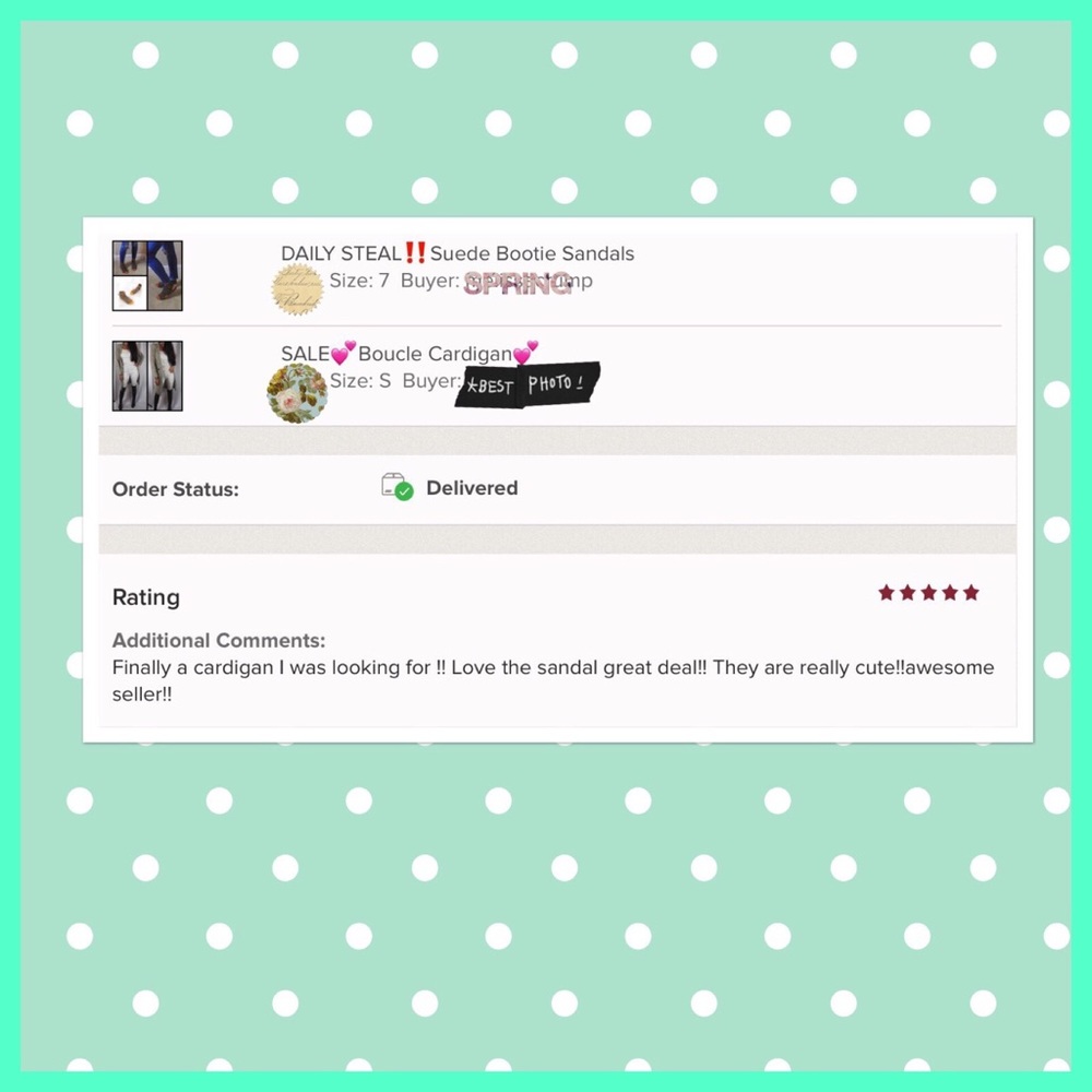 5⭐️Boucle Cardigan💕 - Picture 5 of 5