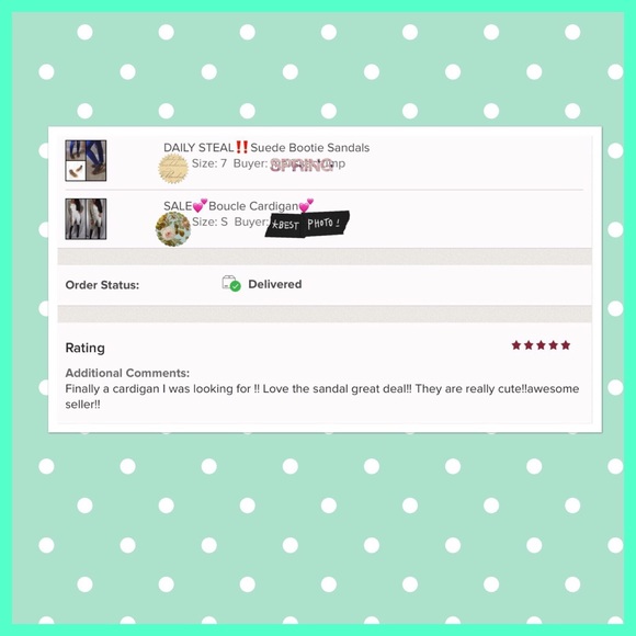 5⭐️Boucle Cardigan💕 - Picture 5 of 5