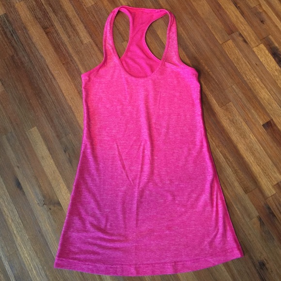 Heathered Pink Cool Racerback