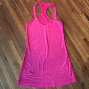 Heathered Pink Cool Racerback