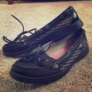 Black Sperrys EUC Women's 8.5