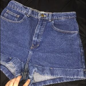 American Apparel High Waisted Shorts