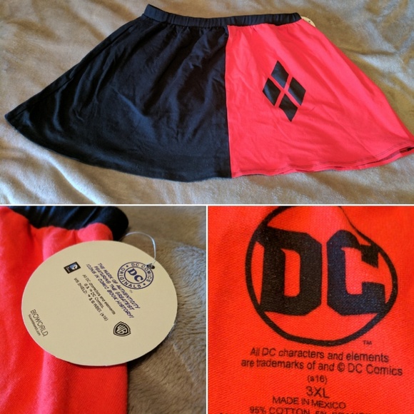 DC Harley Quinn Skirt
