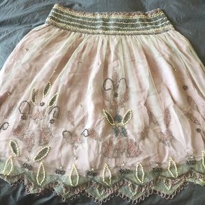French Connection embellished skirt