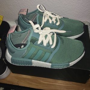 Mint green adidas nmd