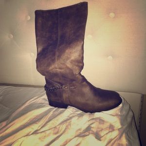 Size 12 extra wide calf riding boots
