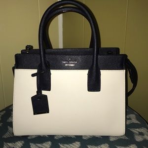 Kate spade small Candace (navy/cream)