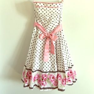 Vintage 50's Strapless Dress