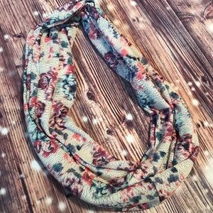 Floral Infinity Scarf