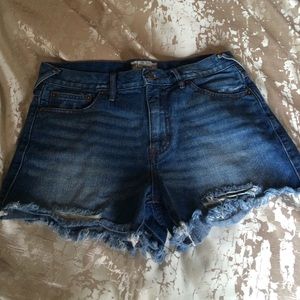 Free People High Rise Denim shorts NWT
