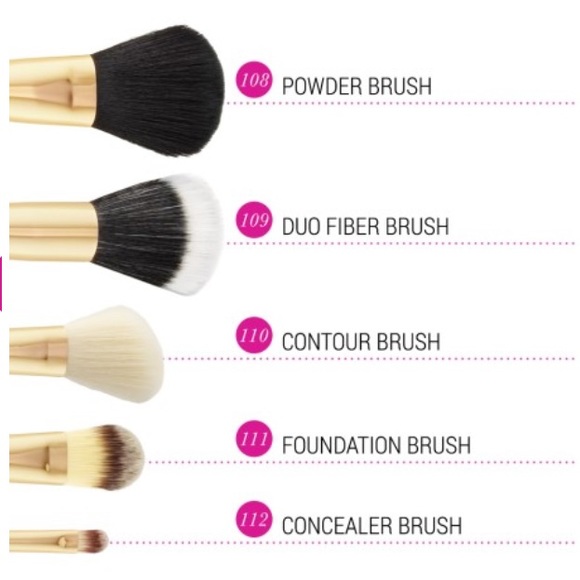 BH Cosmetics Face Essential 5 Piece Brush Set - Picture 3 of 4
