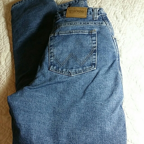 Wrangler Rugged Wear Fleece Lined Jeans