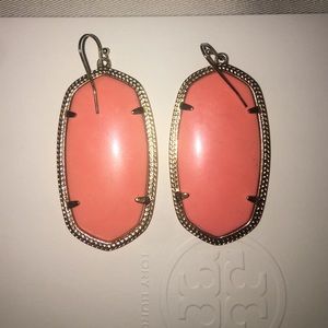 Peach Kendra Scott Earrings