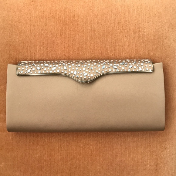 Kate Landry Champagne Clutch