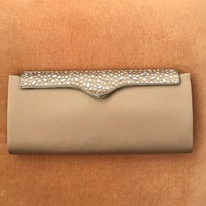 Kate Landry Champagne Clutch