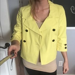 Adorable Yellow Pea Coat