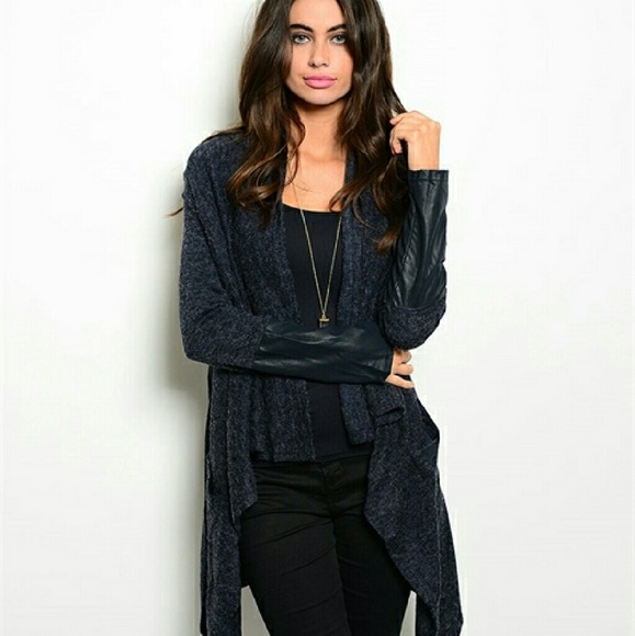 NAVY CARDIGAN