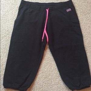 Black Capri sweats