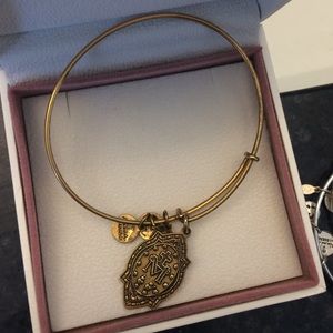 Mary Alex and Ani bangle in gold