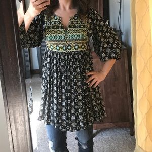 NWT Umgee baby doll dress tunic size S