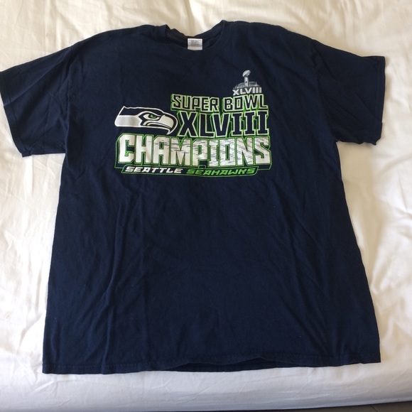 Men's Seahawks Super Bowl XLVIII T-shirt