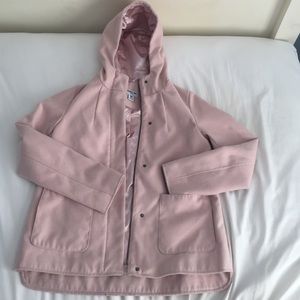 Celebrity Pink baby pink blush trench coat