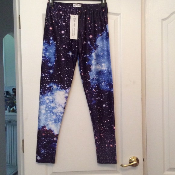 Space leggings brand new just unwrapped XXXL