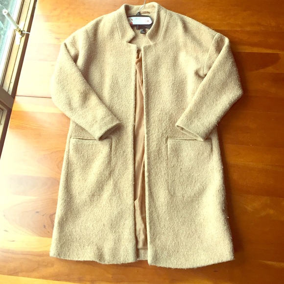 Warm wool coat