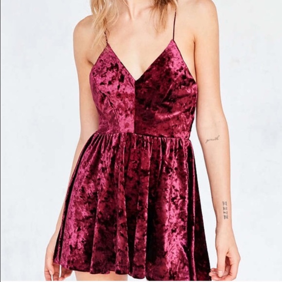 ISO Urban Outfitters Silence + Noise velvet romper